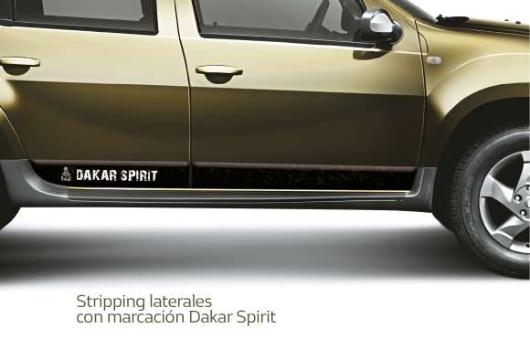 Duster - Autocollants ensemble Dakar Spirit